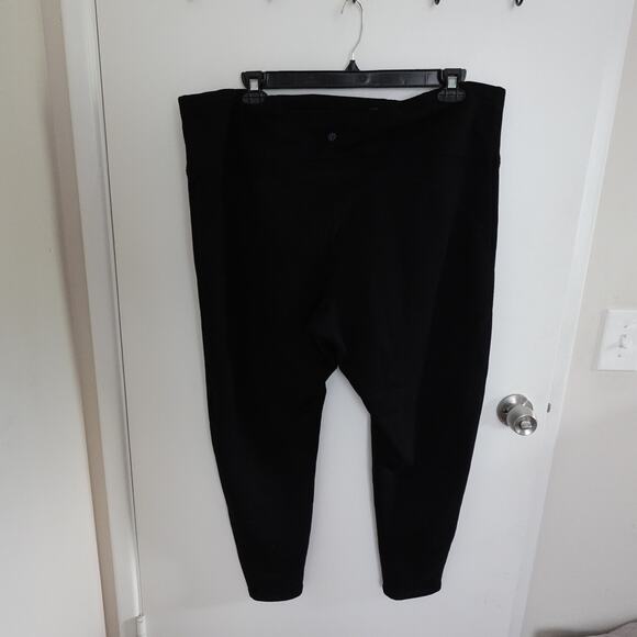 Athleta Altitude Tight 3X Polartec Power Stretch Black Legging Winter Activewear - Picture 8 of 8